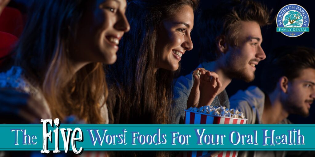 The Five worst food for your oral health